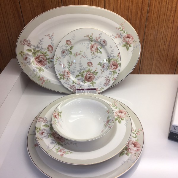 25 teilig Geschirrset 6 Personen set model Lafox