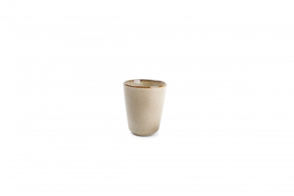Tasse ohne Henkel Element braun 32 cl