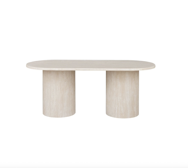 Esstisch Paterno 200x75cm Travertin
