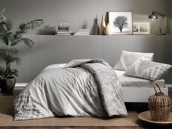 Tac Saylor Bettwäsche 200x220cm 4 tlg. 100% Baumwolle Ranforce