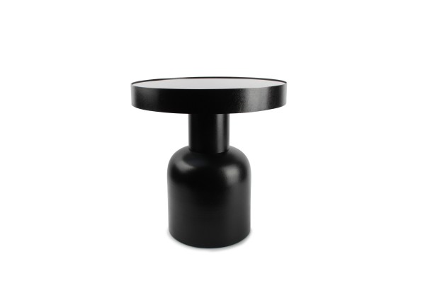 Beistelltisch Ovo schwarz 39xH42 cm