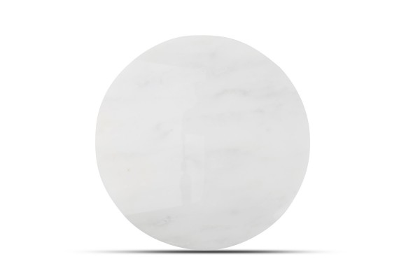 Marble Servierplatte rund Marmor 30 cm