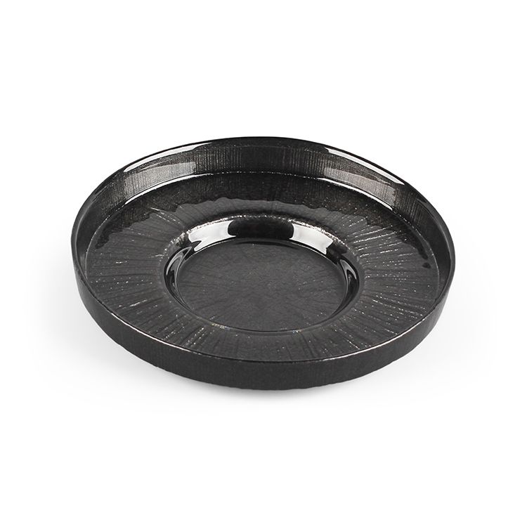 Glas-Untersetzer Edelstahl / Silikon 6cm Ø10cm schwarz 7teilig - Lorey  Fachgeschäft für Haushaltswaren