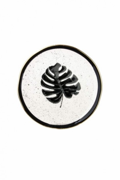 Marianna Black tropic schwarz mini Dessertteller