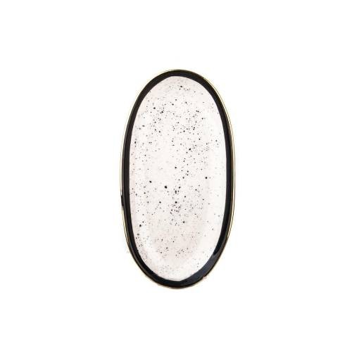 Marianna Black tropic schwarz mini Platte 19 cm