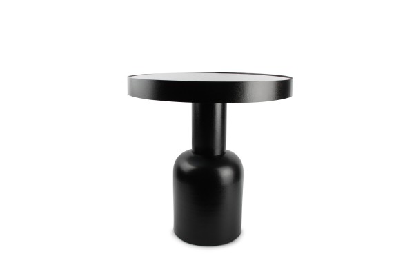Beistelltisch Ovo schwarz 49xH51 cm
