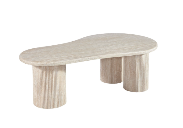 Couchtisch Fabro 140x45cm Travertin