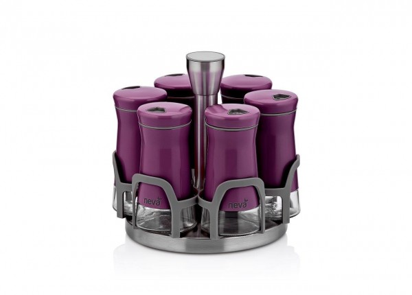 Neva Sweet Serie Lila Gewürzständer drehbar N2406