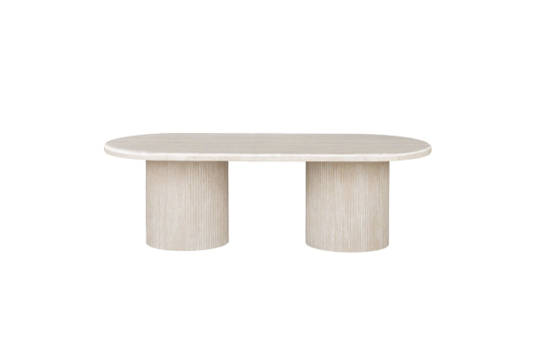 Couchtisch Paterno 130x45cm Travertin