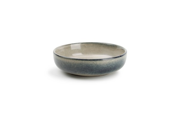 Tapasschale M Meridian Schüssel 17,5xH5 Steingut grün/blau