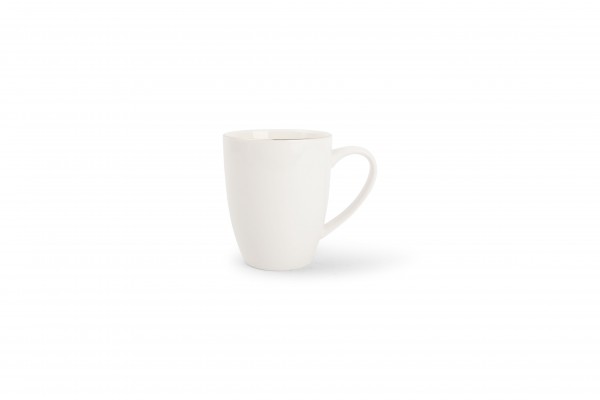 Era Porzellan Tasse mit Henkel gold umrandet 36cl