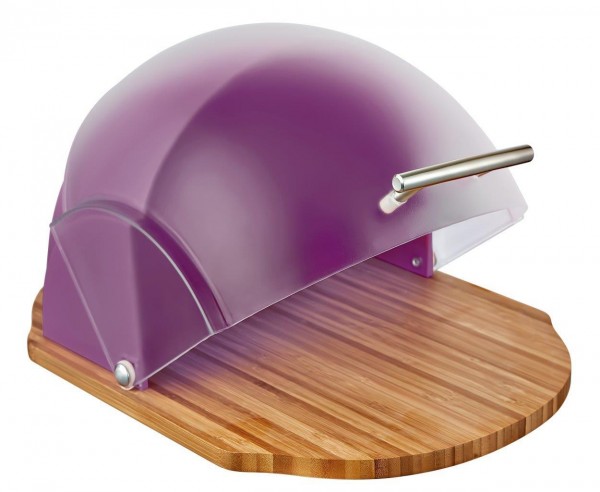 Neva Sweet Serie Lila Holz Brotkorb N2375 Brotkasten