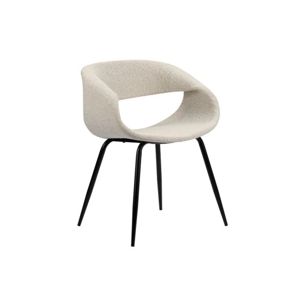 Esszimmer Stuhl Whale Chair Teddylook Pearl