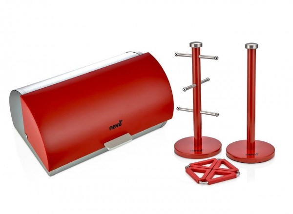 Neva Sweet Serie Rot N984 Brotkasten Set