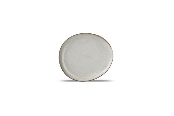 Dessert Teller 21x8,5cm Ceres grau