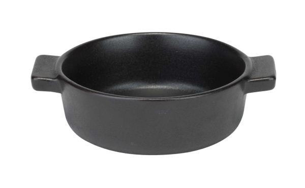 Schälchen Madi mit Henkeli schwarz ofengeeignet 12xH4,2 cm black