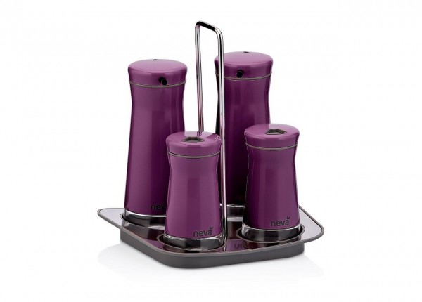 Neva Sweet Serie lila 5-tlg Menage Essig N2402