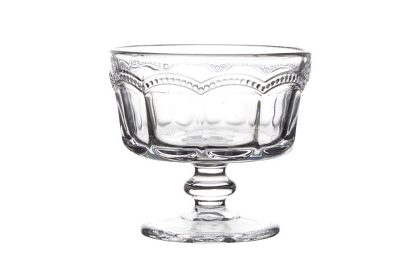 Glas Dessertschale auf Fuß Eisbecher D10xH9CM