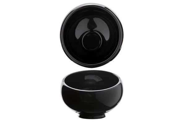 Black Bowl Schälchen schwarz Orba D12XH9.5CM