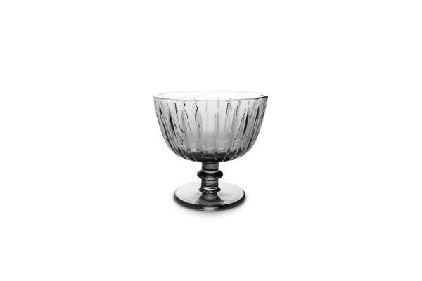 Dessertschale auf Fuß 11xH11cm 4 er Set grau Zefir Salt&Pepper