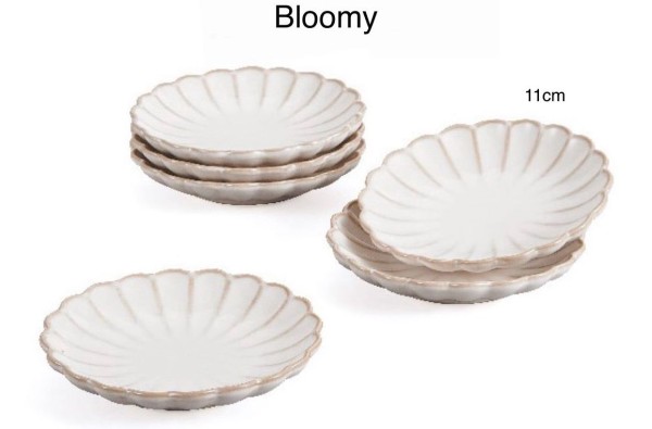 Bloomy 6er Teeuntersetzer 11 cm