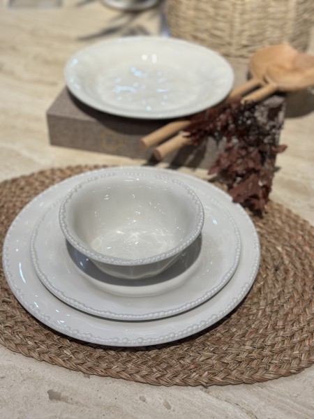 Pearls Beige Geschirrset 24 teilig