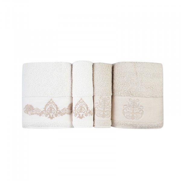Karaca Home Eldora Hamam Set Beige gold