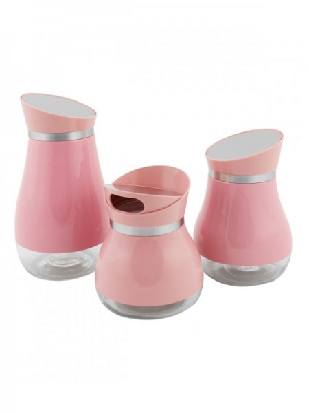 Vorratsdosen 3 er Set rosa