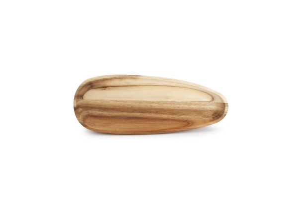 Servierbrett Holz 30x11xH2cm Akazienholz oval Palla