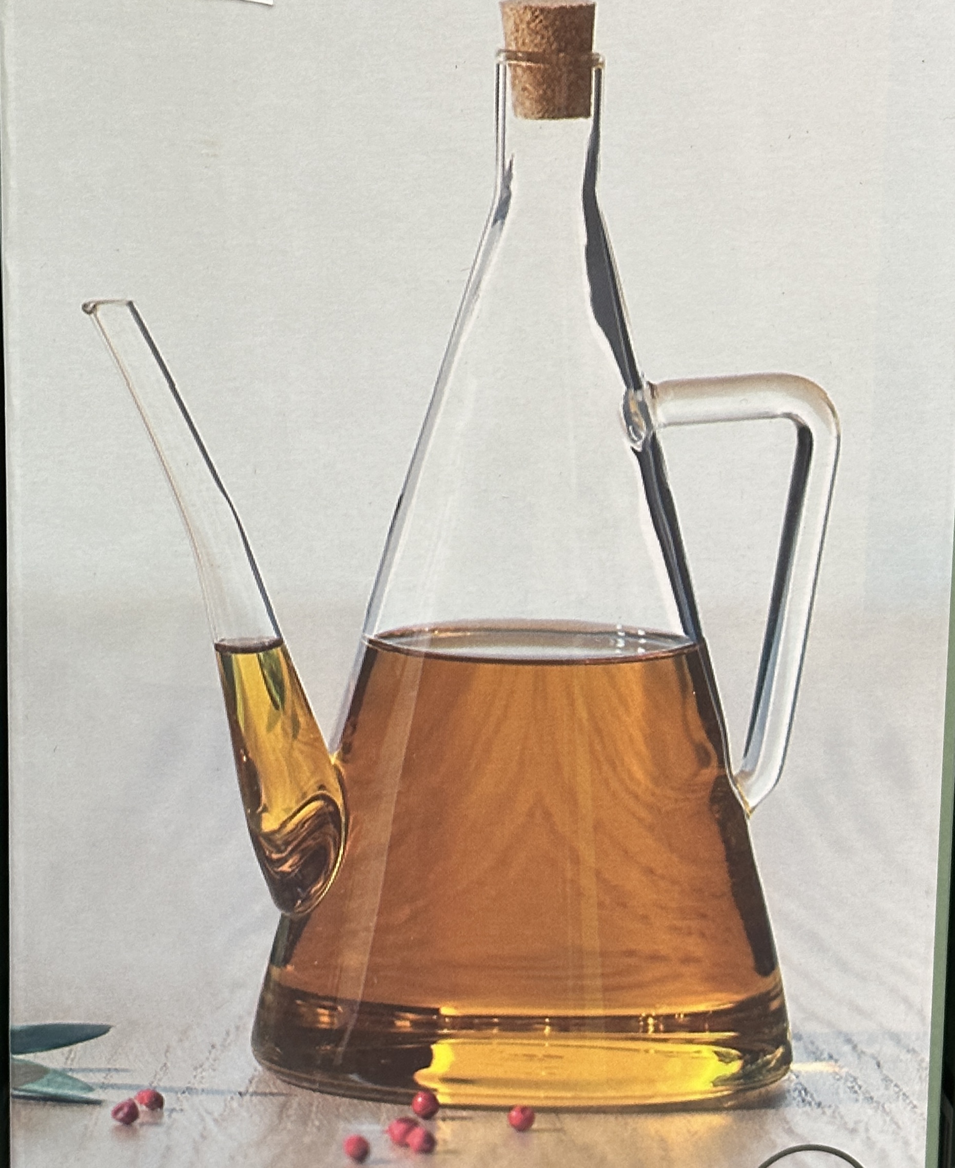 Essig - Öl Flasche aus Borosilikatglas 0,5L