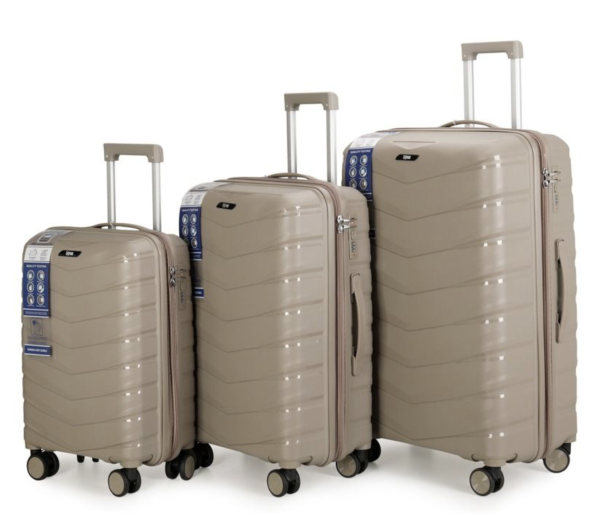 Kofferset Reisekoffer 3 tlg. Beige