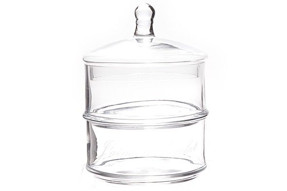 zweistöckiges Vorratsglas Bonboniere D12XH18