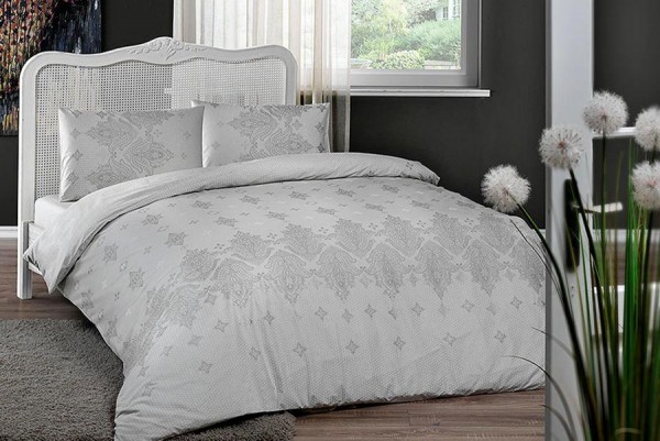 Tac Bettwäsche 160x220 cm Evana 100% Baumwolle Ranforce