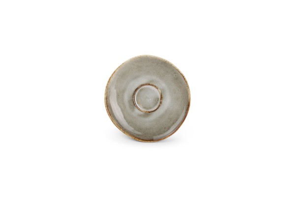 Mokkaunterteller 11 cm Ceres grau concrete