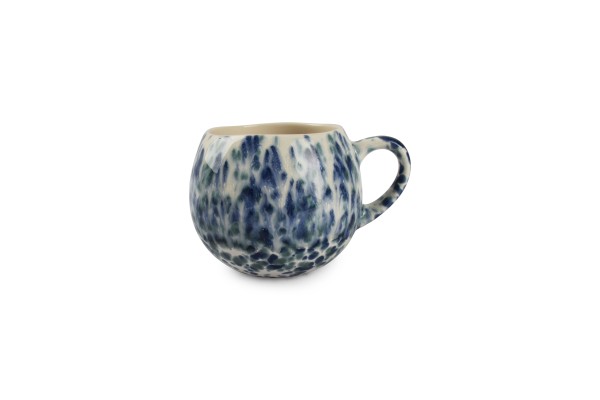 Tasse 46 cl rund Muggies dotted blau