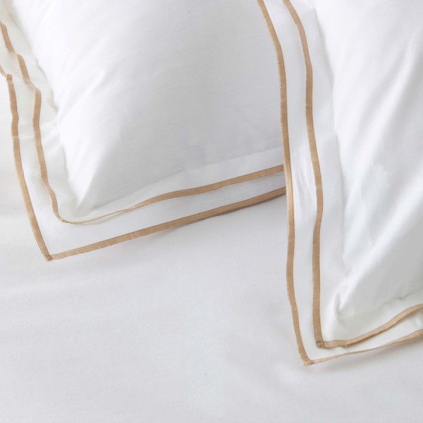 Karaca Home White Collection Victorie Beige 200x220cm 4tlg. Bettwäsche