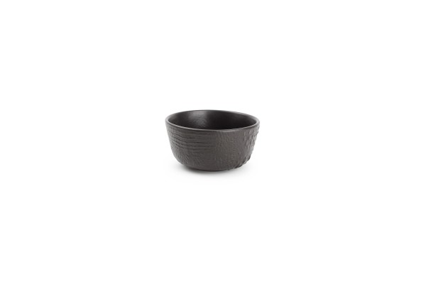 Croco Schüssel 10XH5 cm schwarz black
