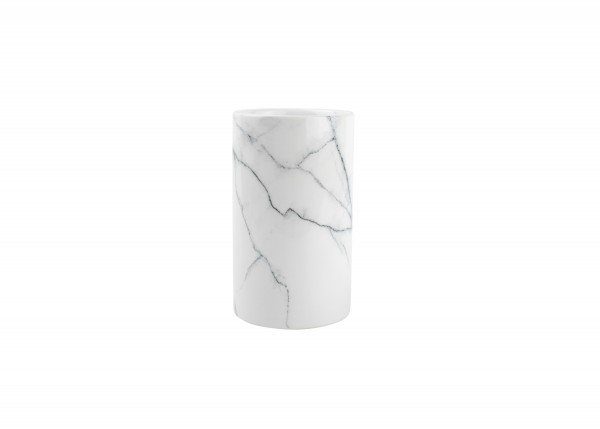 Küchenutensilien Behälter Marble weiss Marmor