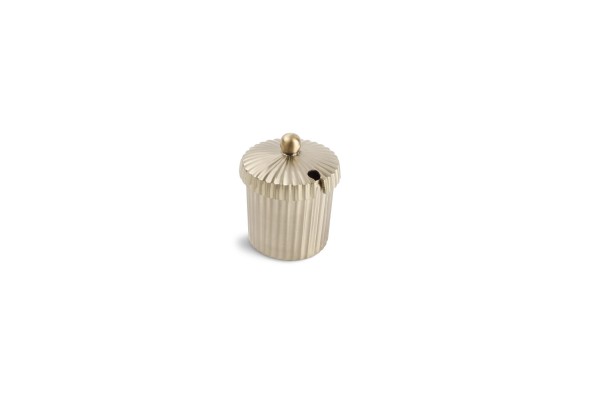Dose mit Deckel und Schlitz 5xH5,5cm. Oro