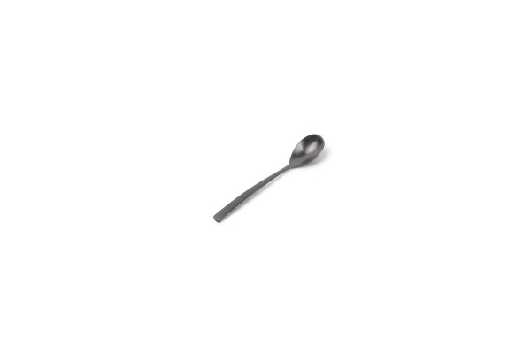 Teelöffel 6er Set Schwarz Matt