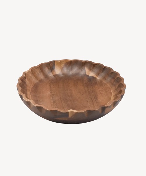 Akazienholz Lotus Schale 20cm