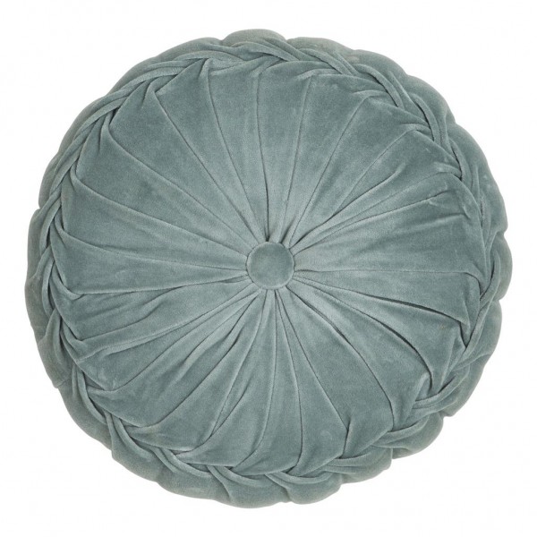 Samtkissen rund Kanan Velvet mint