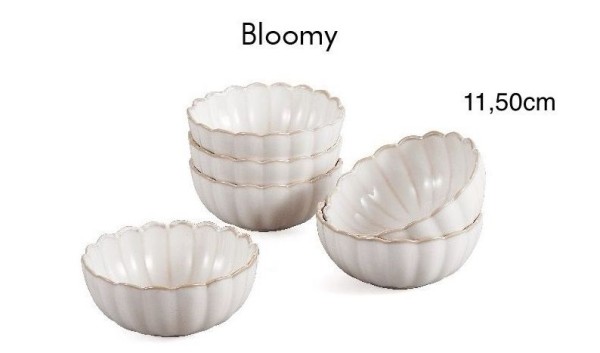 Bloomy 6er Schälchen Set 11,5x 5 cm