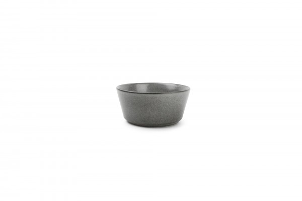 Schüssel 14xH6,5 cm Element grau matt