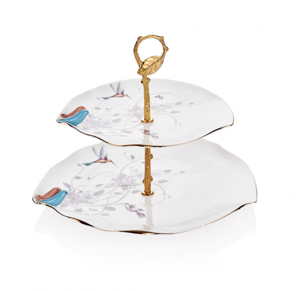 Bird Etagere 2 stufig