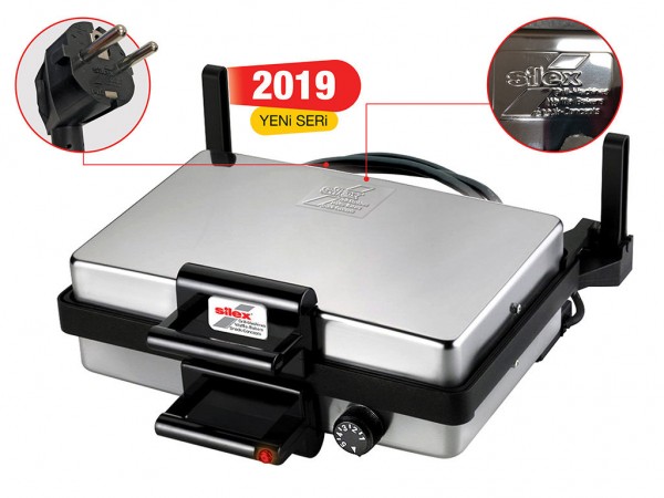 SILEX Kontaktgrill Multigrill Silber