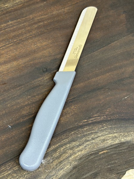 Solingen 1x Brotmesser Messer grau/ Made in Germany