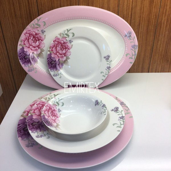 25 teilig Geschirrset 6 Personen set model Limets