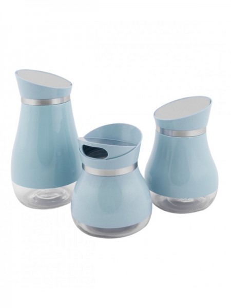 Vorratsdosen 3 er Set blau
