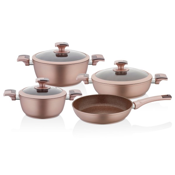 Neva Topfset Rose Chocolate Roselina Granite